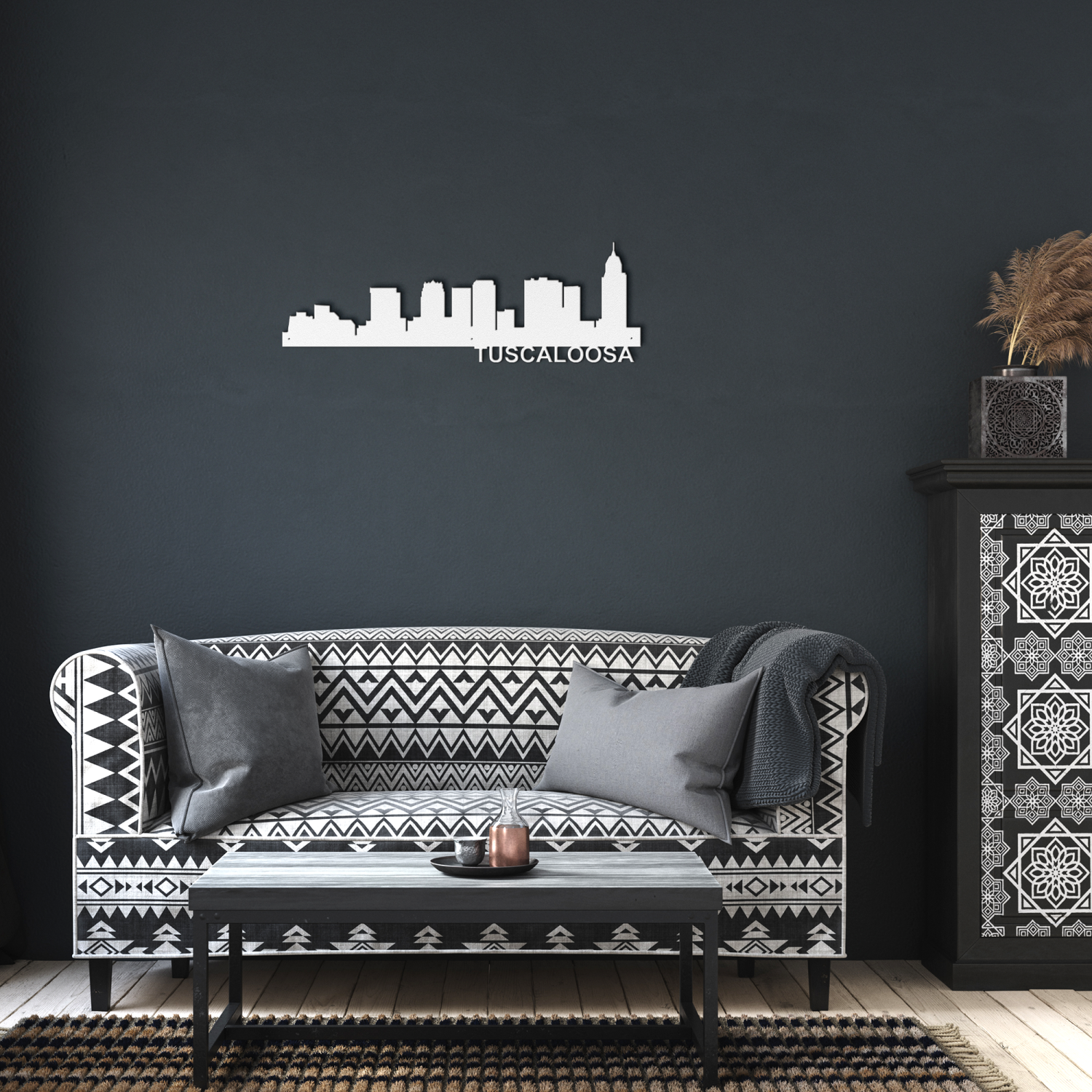 TUSCALOOSA Skyline - Metal Wall Art - Image 6