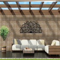 Timeless Serenity Mandala Metal Wall Art - Image 3