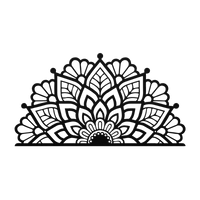 Timeless Serenity Mandala Metal Wall Art