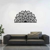 Timeless Serenity Mandala Metal Wall Art - Image 2