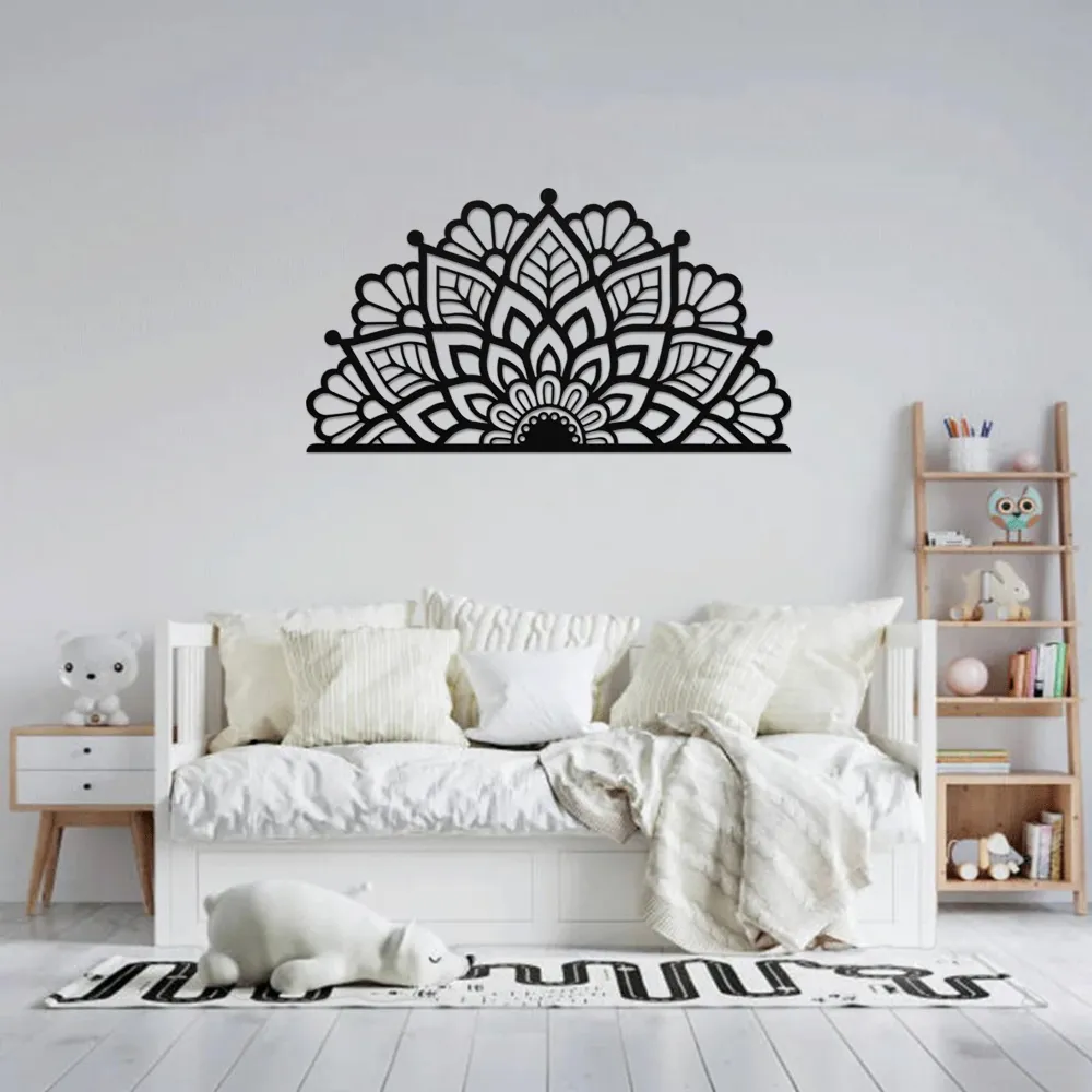 Timeless Serenity Mandala Metal Wall Art