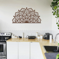 Timeless Serenity Mandala Metal Wall Art - Image 4