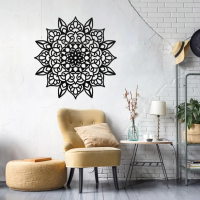 Tranquil Vibes Mandala Wall Art - Image 2