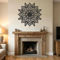 Tranquil Vibes Mandala Wall Art - Image 3