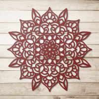 Tranquil Vibes Mandala Wall Art - Image 5