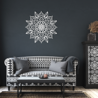 Tranquil Vibes Mandala Wall Art - Image 6