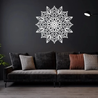 Tranquil Vibes Mandala Wall Art - Image 7