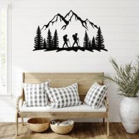 Trekking Mountain Adventure Wall Art - Image 3
