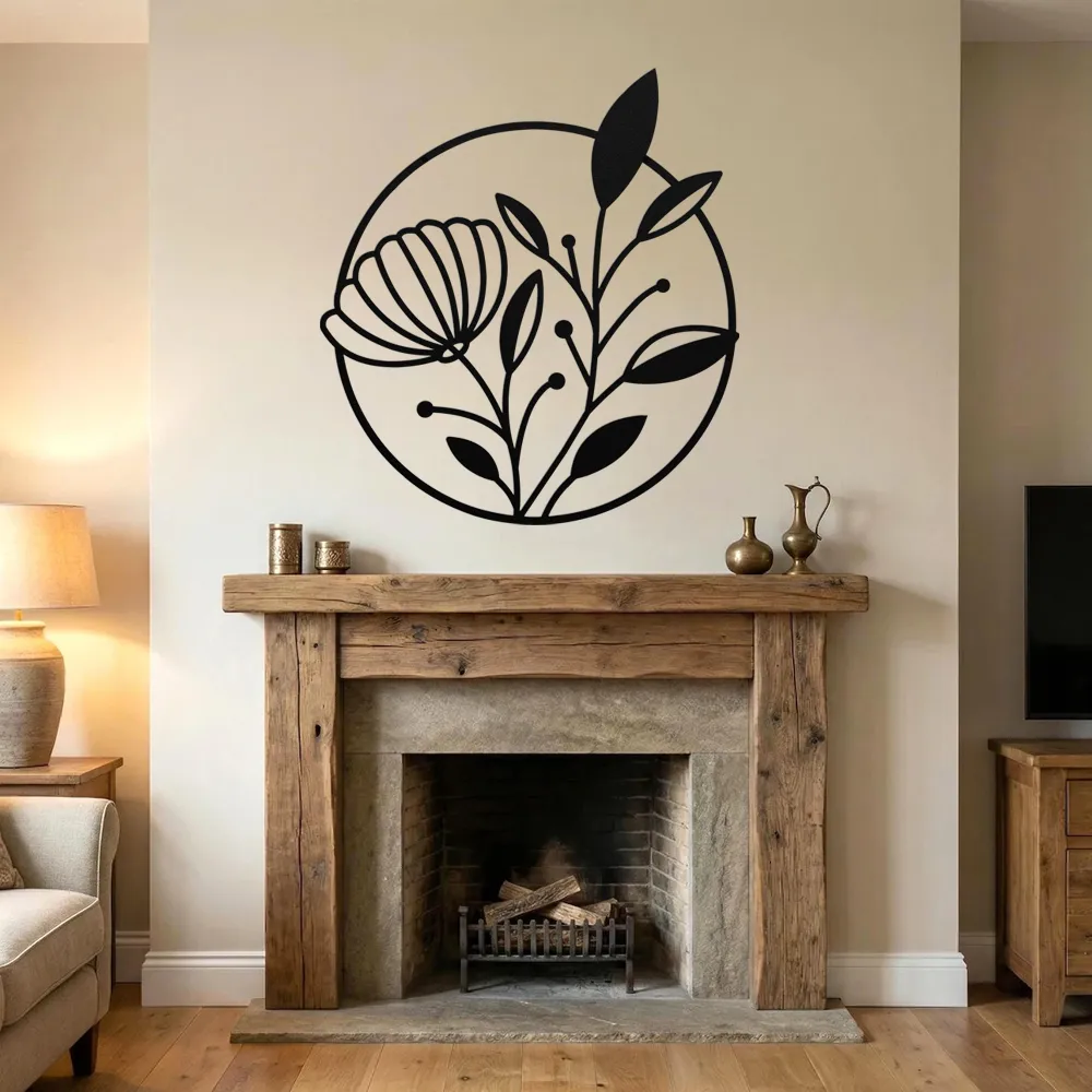 Vintage Floral Vine Wall Art - Image 3
