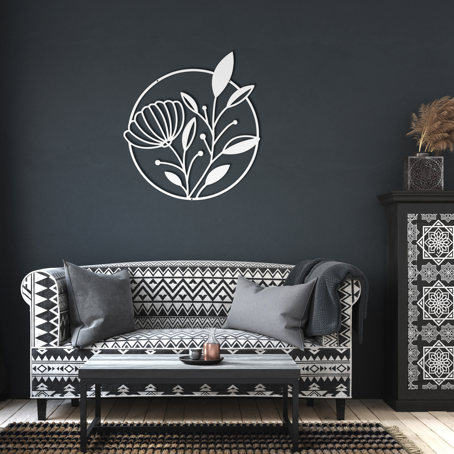 Vintage Floral Vine Wall Art - Image 6