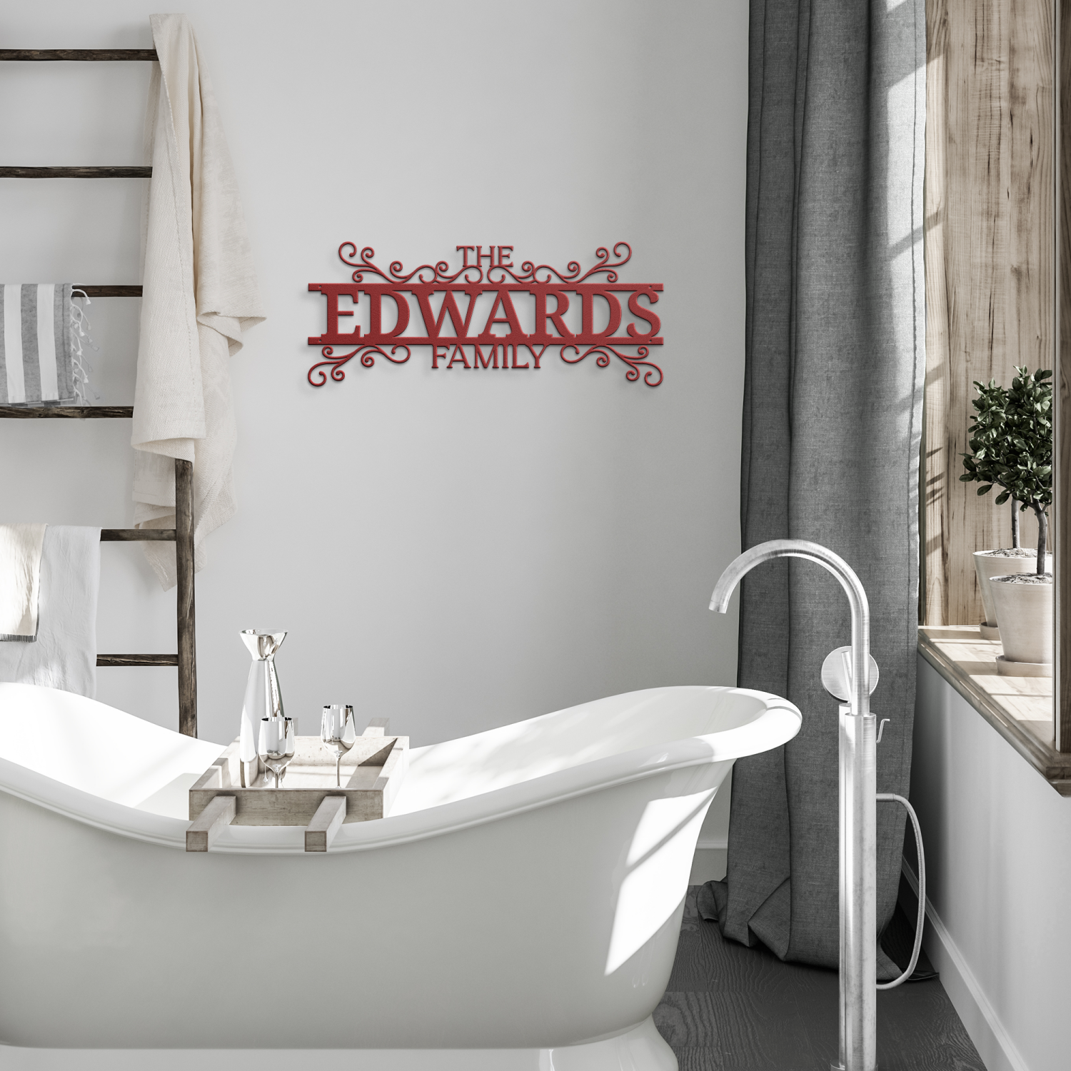 Vintage Style Metal Wall Art - Image 4