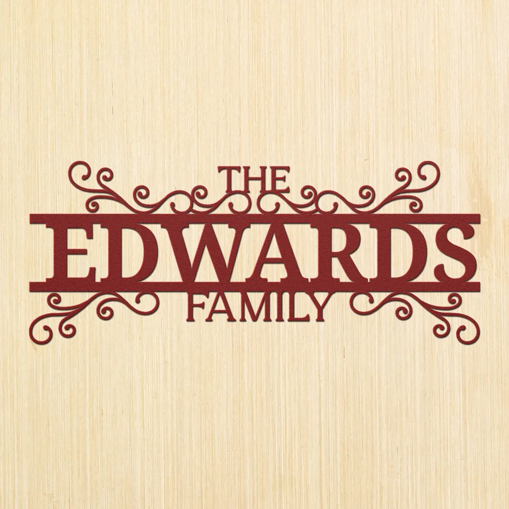 Vintage Style Metal Wall Art - Image 1