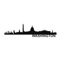 Washington Skyline - Metal Wall Art