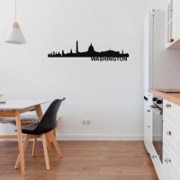 Washington Skyline - Metal Wall Art - Image 3