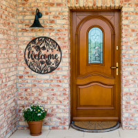 Welcome Art  Door Metal Art - Image 2