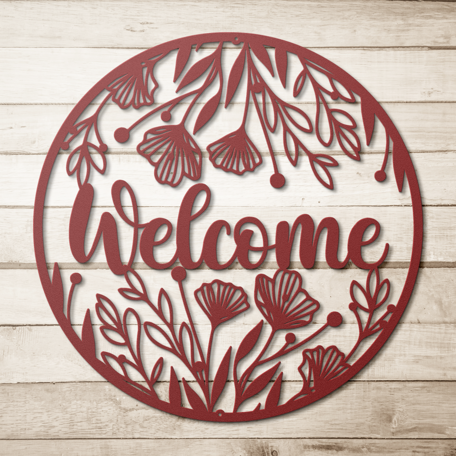Welcome Art  Door Metal Art - Image 5