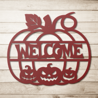 Welcome Halloween Metal Art - Image 5