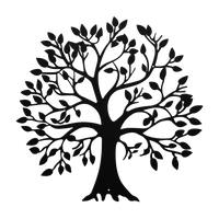 Whispering Leaves Tree Metal Art