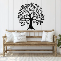 Whispering Leaves Tree Metal Art - Image 2