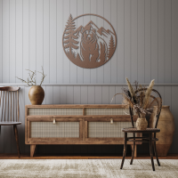 Wild Bear Jungle Metal Artwork - Image 8