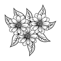 Wild_Garden_Flower_Wall_Art_Black_Transparent_Mockup-thumb.100x100.png Wild Garden Flower Wall Art - Image 1