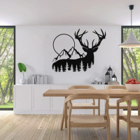 Wilderness Deer Mountain Wall Art - Image 2
