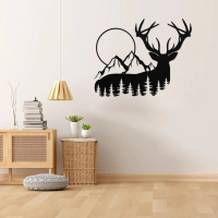 Wilderness Deer Mountain Wall Art