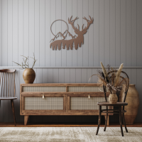 Wilderness Deer Mountain Wall Art - Image 8