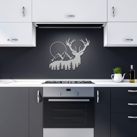 Wilderness Deer Mountain Wall Art - Image 10