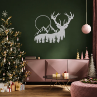 Wilderness Deer Mountain Wall Art - Image 6