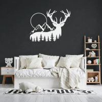 Wilderness Deer Mountain Wall Art - Image 7