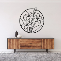 Wildflower Harmony Steel Art