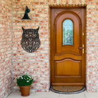 Wise Owl Steel Wall Art - Image 2