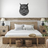 Wise Owl Steel Wall Art - Image 3