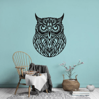 Wise Owl Steel Wall Art - Image 3