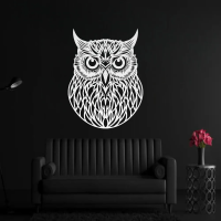 Wise Owl Steel Wall Art - Image 4
