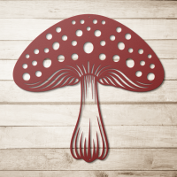 Woodland Mushroom Metal Art - Image 5