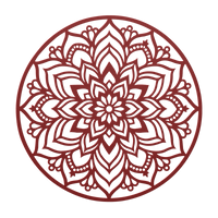 Elegant Round Mandala Metal Wall Art - Image 9